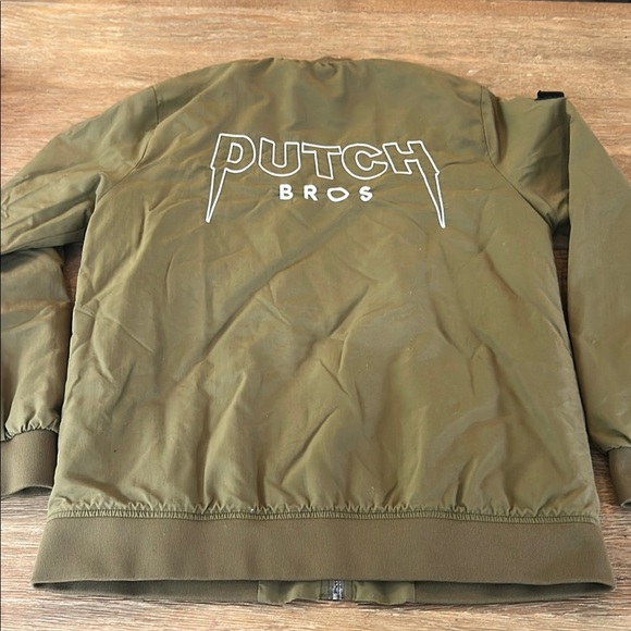 ✌️Dutch Bros Olive Green Bomber Jacket - Picture 10 of 12